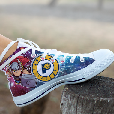 Thor Hight Top Shoe White Indiana Pacers