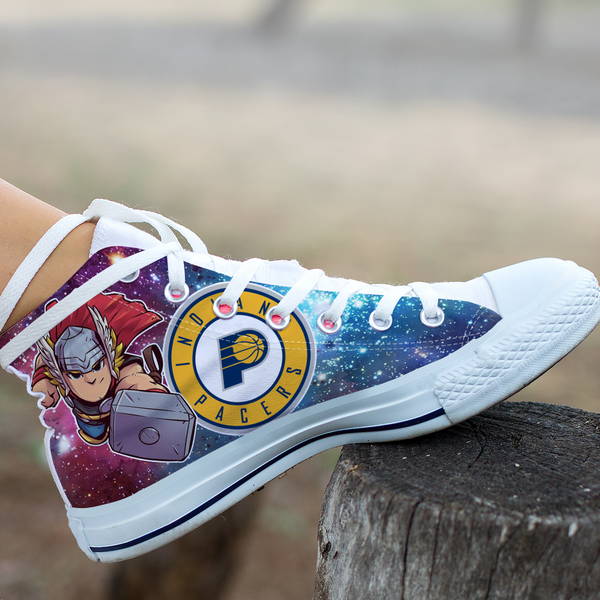 Thor Hight Top Shoe White Indiana Pacers