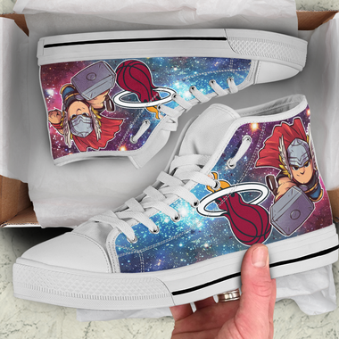Thor Hight Top Shoe White Miami Heat