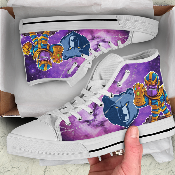 Thanos Hight Top Shoe White Memphis Grizzlies