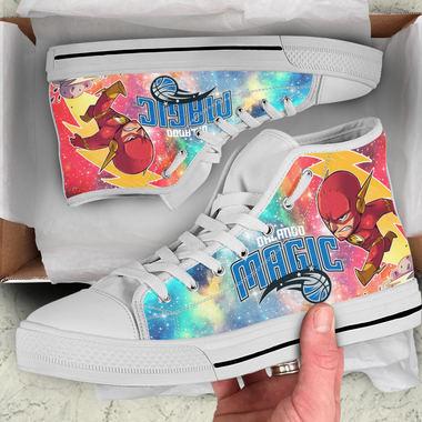 Flash Hight Top Shoe White Orlando Magic