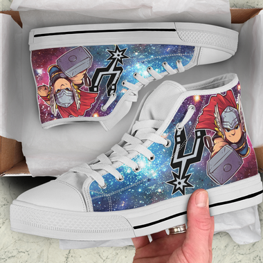 Thor Hight Top Shoe White San Antonio Spurs