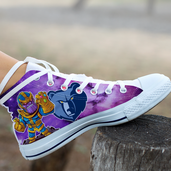 Thanos Hight Top Shoe White Memphis Grizzlies