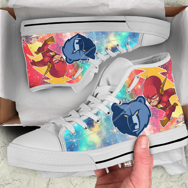 Flash Hight Top Shoe White Memphis Grizzlies