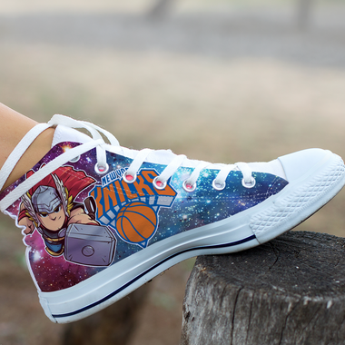 Thor Hight Top Shoe White New York Knicks
