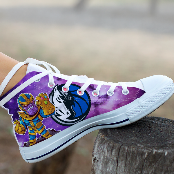 Thanos Hight Top Shoe White Dallas Mavericks