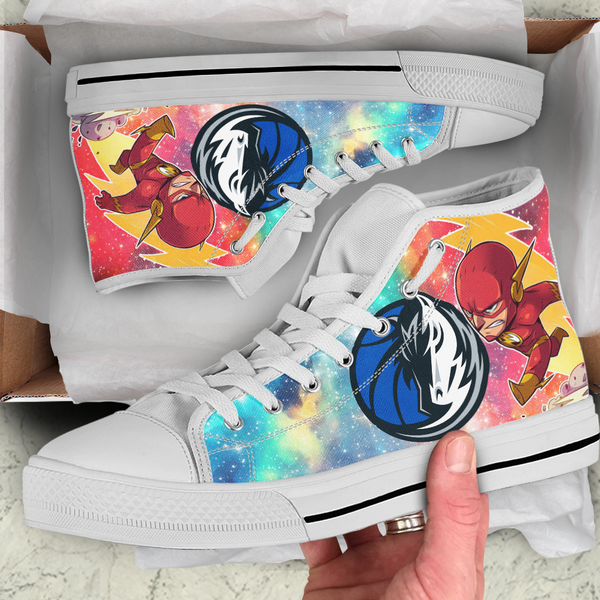 Flash Hight Top Shoe White Dallas Mavericks