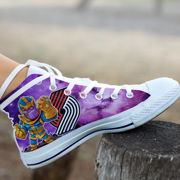 Thanos Hight Top Shoe White Portland Trail Blazers