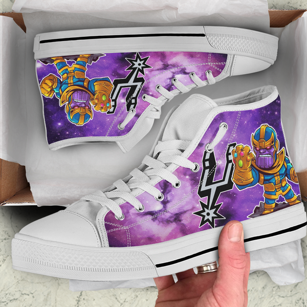Thanos Hight Top Shoe White San Antonio Spurs