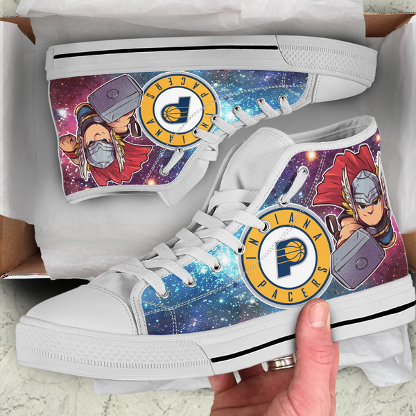 Thor Hight Top Shoe White Indiana Pacers