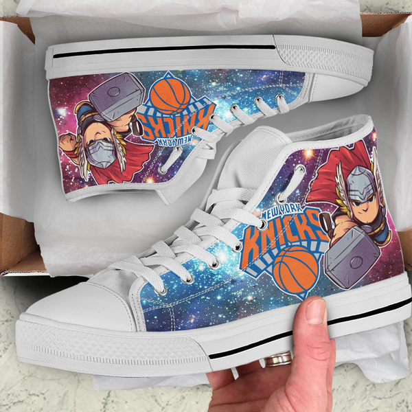 Thor Hight Top Shoe White New York Knicks