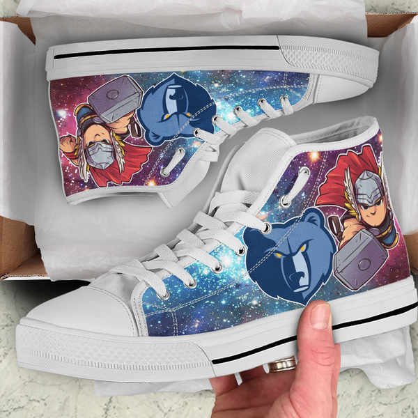 Thor Hight Top Shoe White Memphis Grizzlies