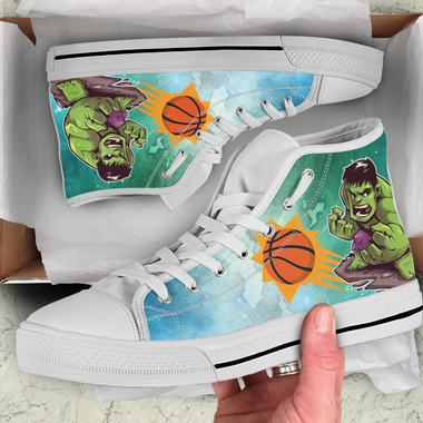 Hulk Hight Top Shoe White Phoenix Suns