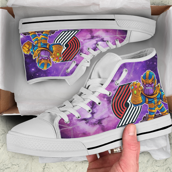Thanos Hight Top Shoe White Portland Trail Blazers