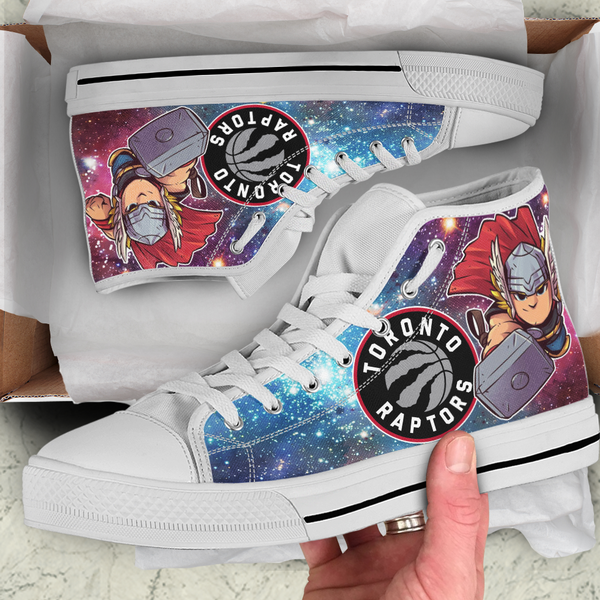 Thor Hight Top Shoe White Toronto Raptors