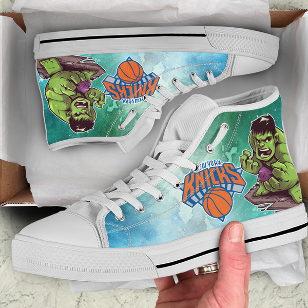 Hulk Hight Top Shoe White New York Knicks