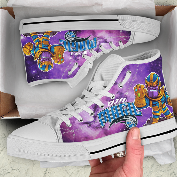 Thanos Hight Top Shoe White Orlando Magic