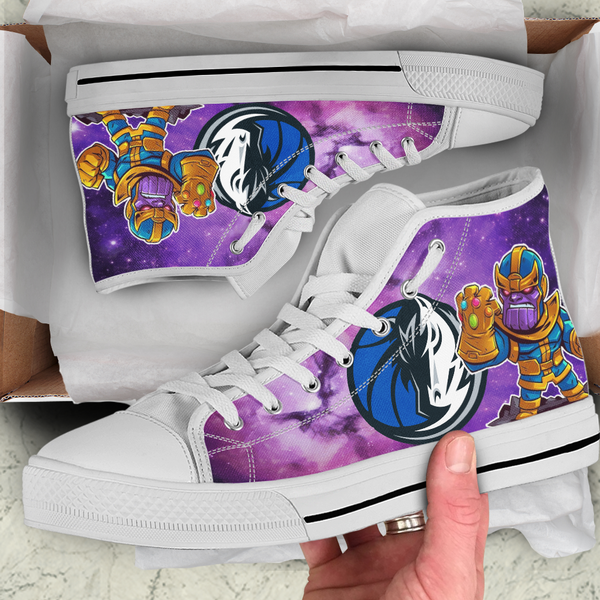 Thanos Hight Top Shoe White Dallas Mavericks