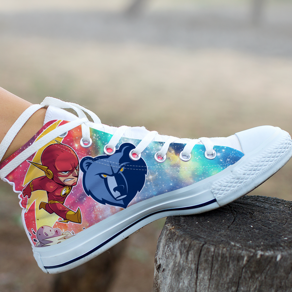 Flash Hight Top Shoe White Memphis Grizzlies