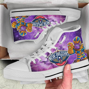 Thanos Hight Top Shoe White New Orleans Pelicans