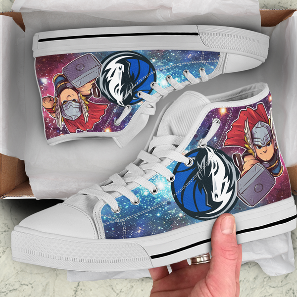 Thor Hight Top Shoe White Dallas Mavericks
