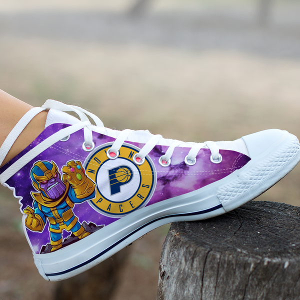 Thanos Hight Top Shoe White Indiana Pacers