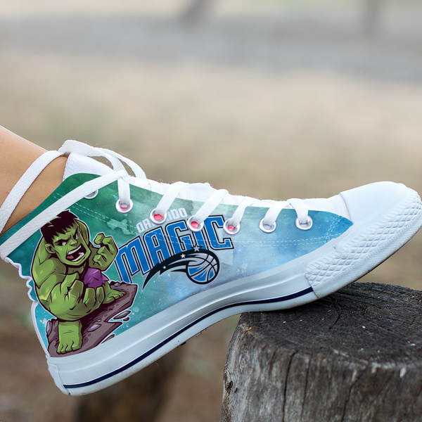Hulk Hight Top Shoe White Orlando Magic