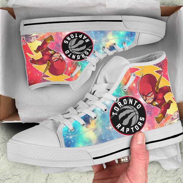 Flash Hight Top Shoe White Toronto Raptors
