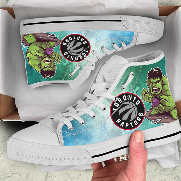 Hulk Hight Top Shoe White Toronto Raptors